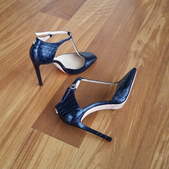Jimmy Choo Lexica 100 CCL Pumps Navy Size 6 - Picture 4 of 8